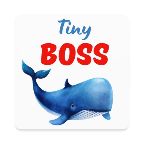 Tiny Boss - Square Magnet