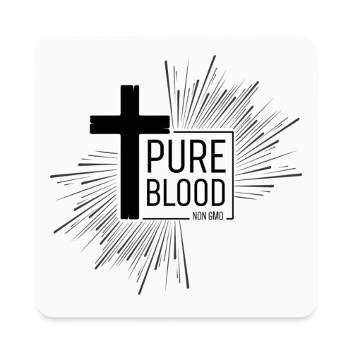 Pure Blood, Non GMO - Square Magnet