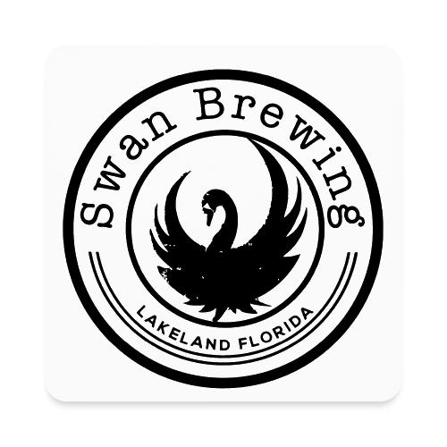 Classic Swan Brewing Logo - Square Magnet