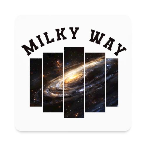 Milky way galaxy - Square Magnet