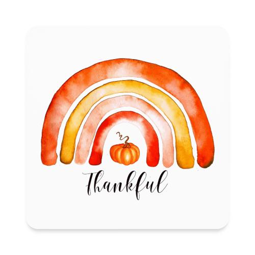 thankful - Square Magnet