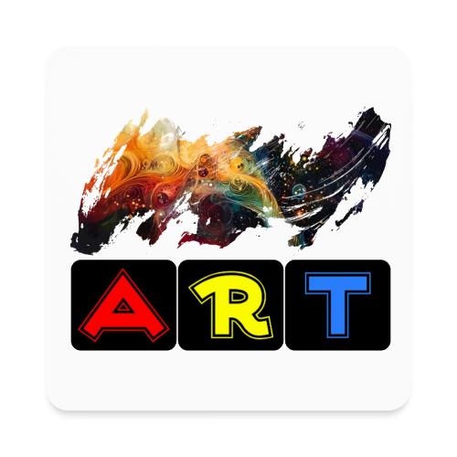 Pulse of Art - Square Magnet
