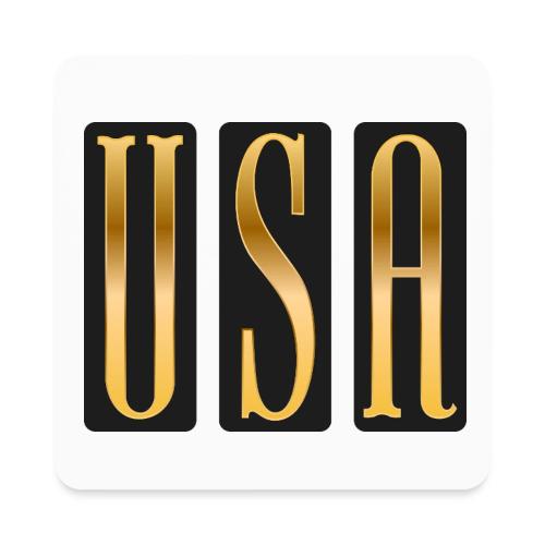 USA Gold Monolith - Square Magnet