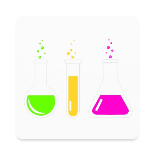 Colorful Chemistry - Square Magnet
