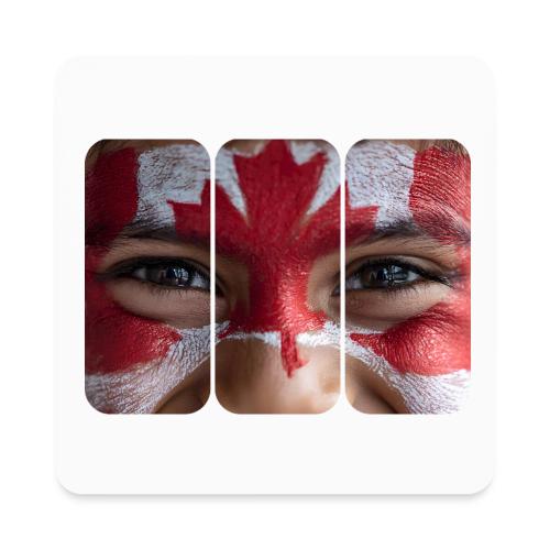 Proudly Canadian - Square Magnet