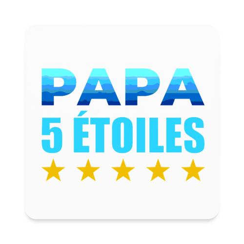 Five-Star Dad - Square Magnet