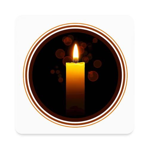 Candle - Square Magnet