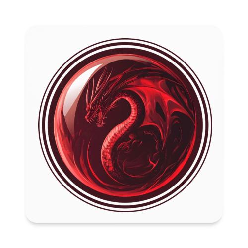 Dragon Orb - Square Magnet