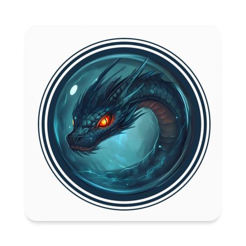 Dragon Sphere - Square Magnet
