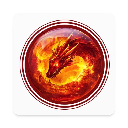 Dragon Blaze - Square Magnet