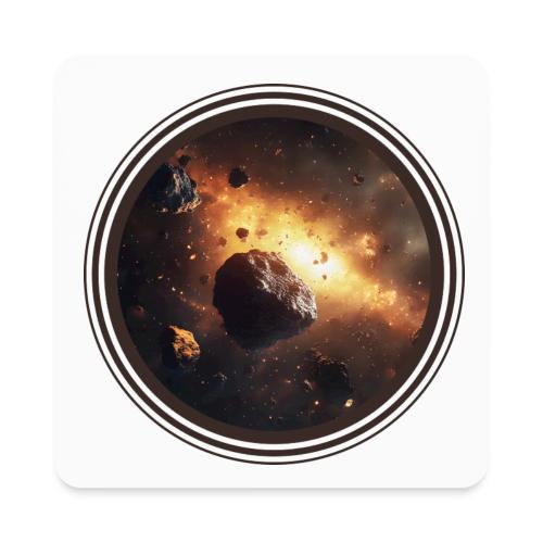 Asteroids Drift - Square Magnet