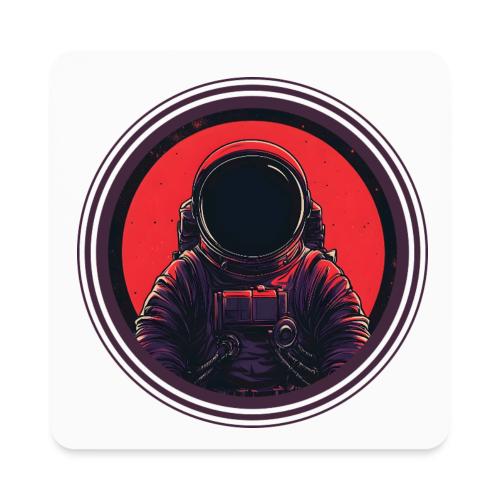 Astronaut: The universe is calling! - Square Magnet