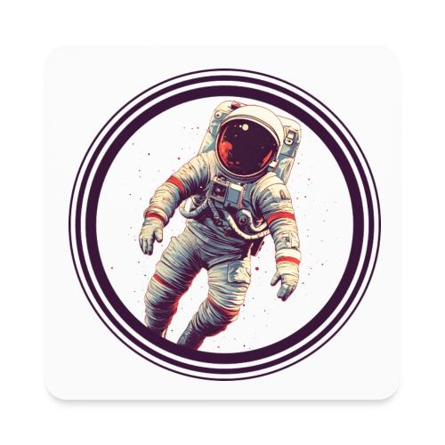 Astronaut: From Earth to the cosmos - Square Magnet