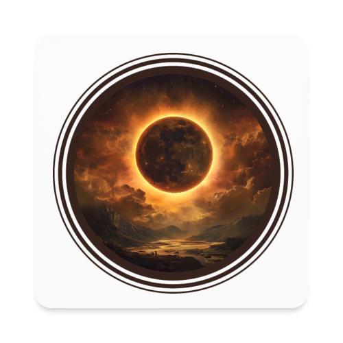 Eclipse Canvas - Square Magnet