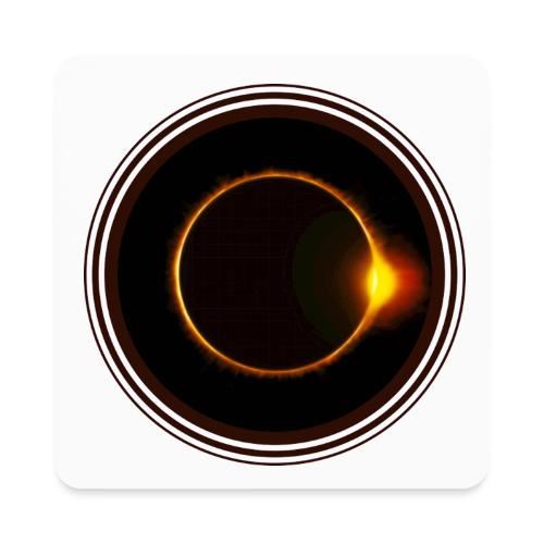 Solar Eclipse - Square Magnet