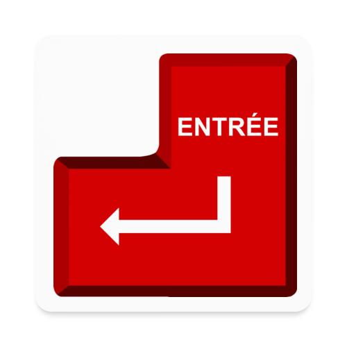 Press Enter - Square Magnet