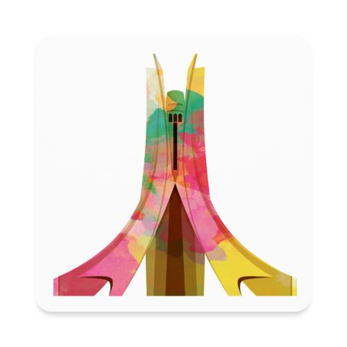 Maqam Echahid: Martyr's Memorial - Square Magnet