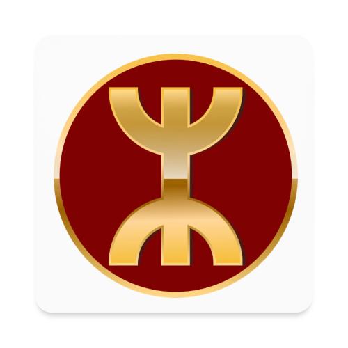 Amazigh Yaz — Free Spirit - Square Magnet