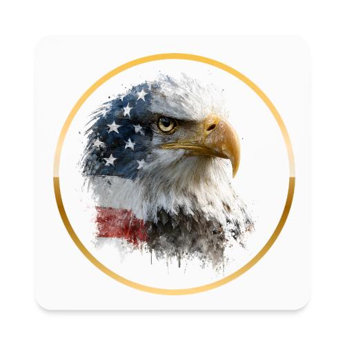 USA: Patriot Wing Emblem - Square Magnet