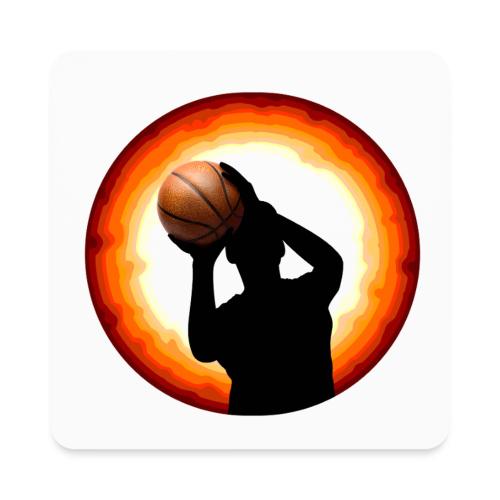 Basketball: The Art of the Shot - Square Magnet