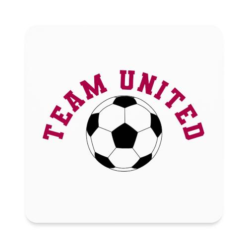 Team United Soccer Ball Sports Design - Square Magnet