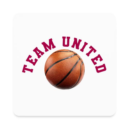 Team United Basketball Unity Design - Square Magnet