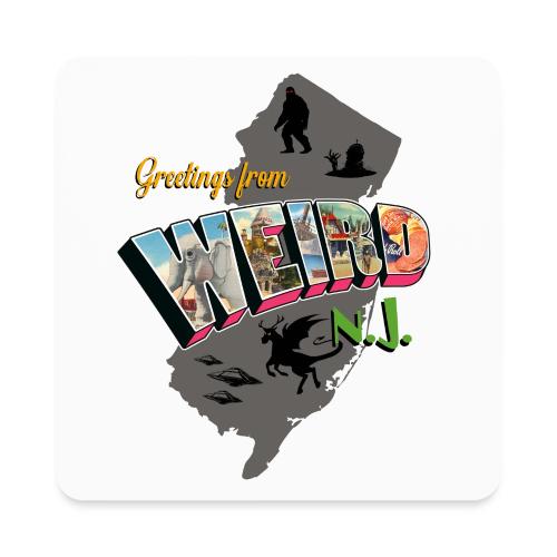 Greetings from WNJ - Square Magnet