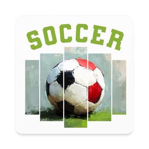 Soccer Core - Square Magnet