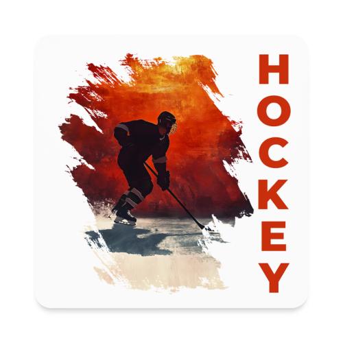 Hockey Vibes - Square Magnet