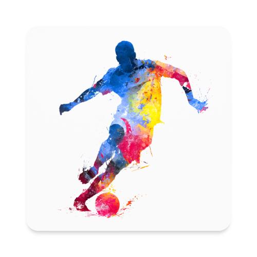 Soccer: Splash Kick - Square Magnet