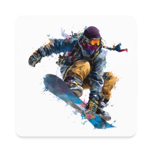 Snowboarding: Splash of Speed - Square Magnet