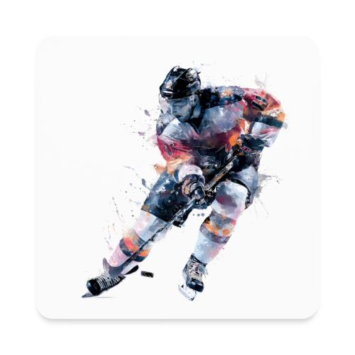 Hockey: Frozen Motion - Square Magnet