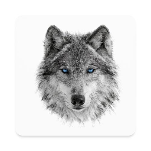 Frost-Eyed Alpha - Square Magnet