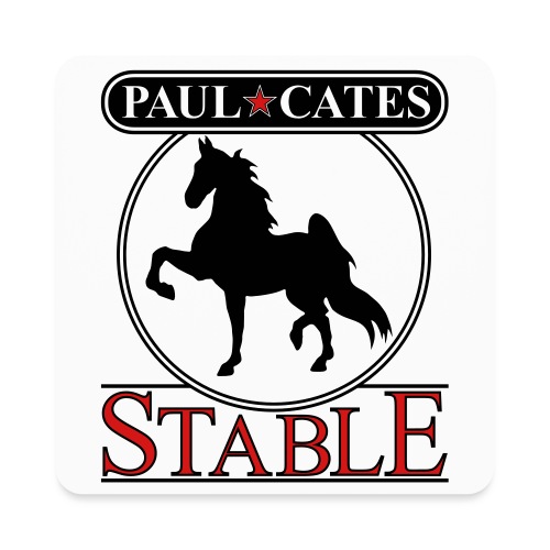 Paul Cates Stable logo - Square Magnet