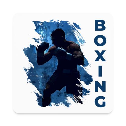 Boxing Style - Square Magnet