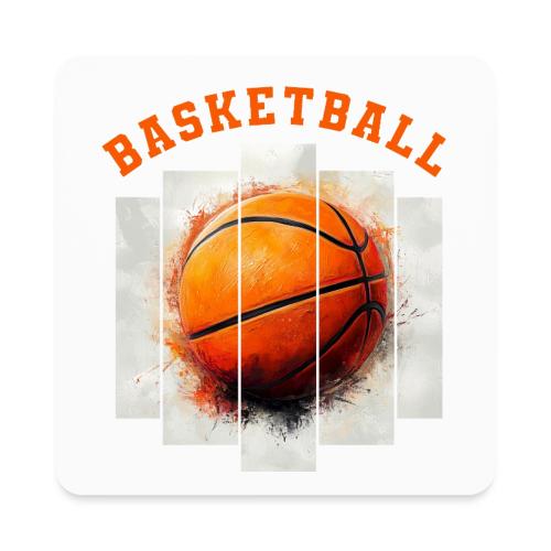 Basketball Element - Square Magnet