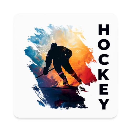 Hockey Moves - Square Magnet