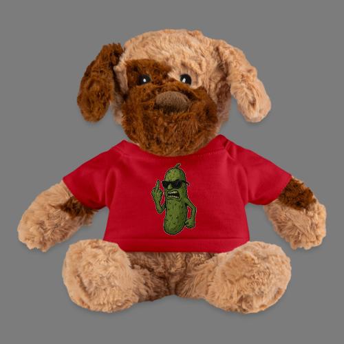 Angry Pickle Flipping the Bird - Dog