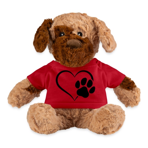 Pawprint Heart - Front - Dog