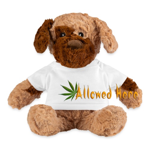 Allowed Here - weed/marijuana t-shirt - Dog