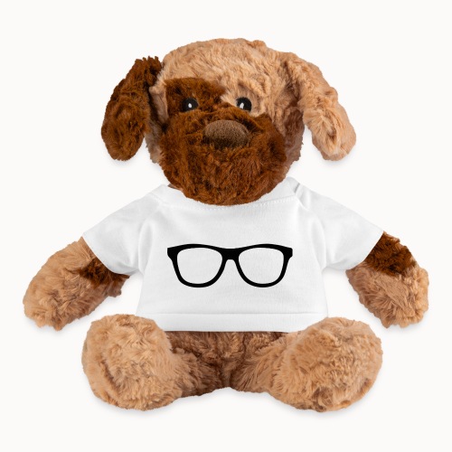 Black Hipster Glasses - Dog