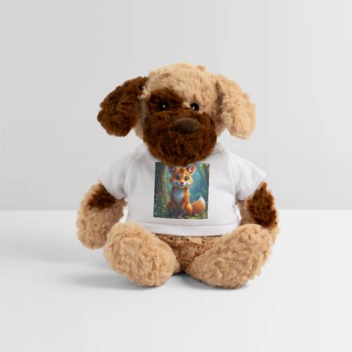 Magical fantasy fox in enchanted forest scene - Dog