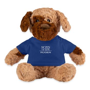Rügen Coordinates Design - Dog - royal blue - Front