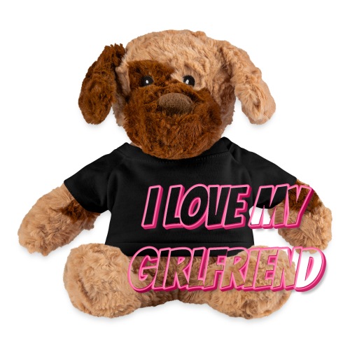 I Love My Girlfriend T-Shirt - Customizable - Dog