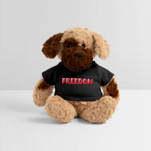Freedom Bold 3D Word Art Design - Dog