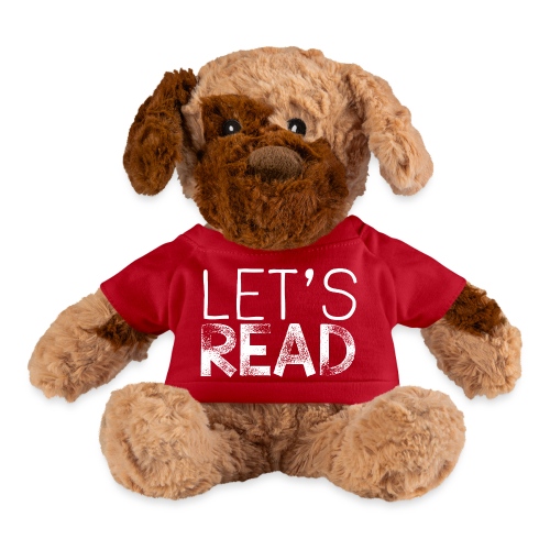 Let's Read Teacher Pillow Classroom Library Pillow - Dog