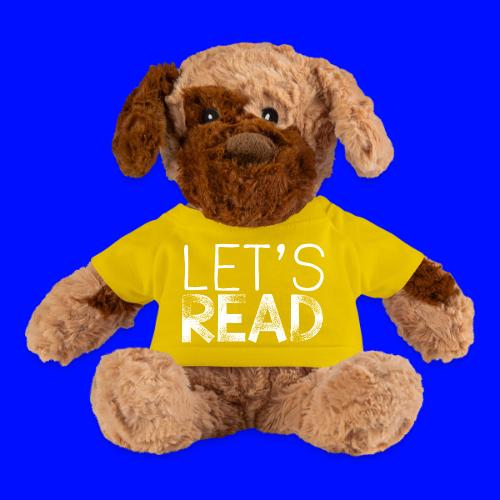 Let's Read Teacher Pillow Classroom Library Pillow - Dog