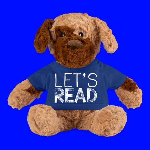 Let's Read Teacher Pillow Classroom Library Pillow - Dog