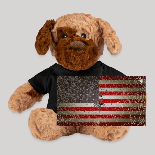 US Flag distressed - Dog