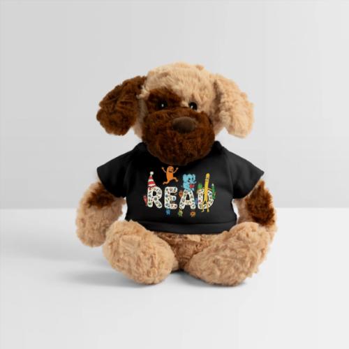 Whimsical READ Kids Cartoon - Dog